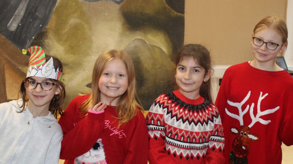 Christmas Jumpers, Christmas Lunch and Father Christmas