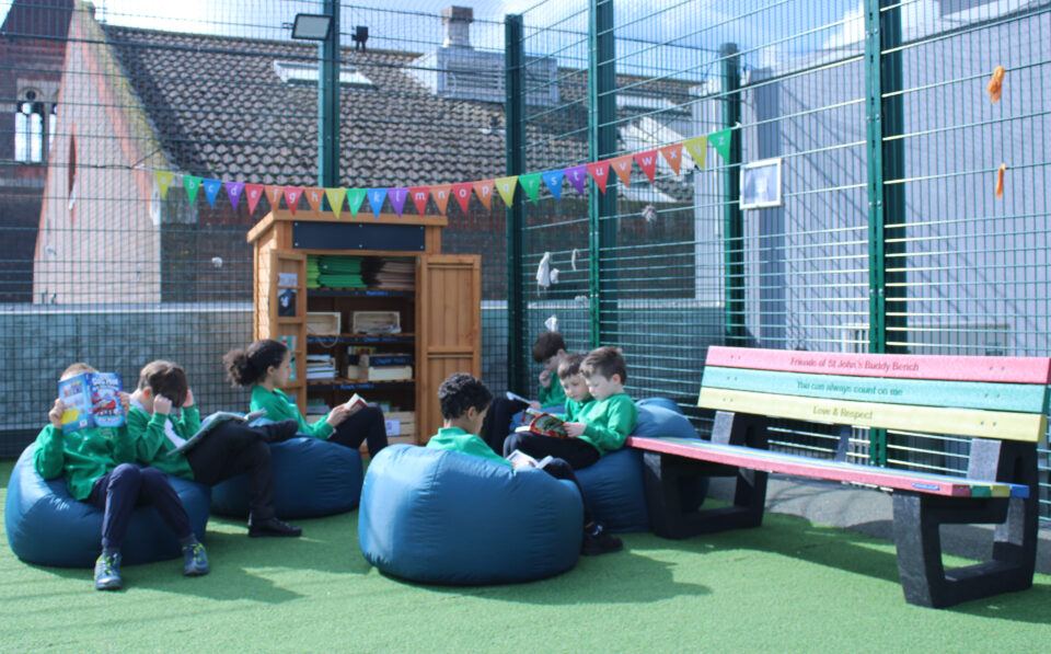 Reading on the Rooftop